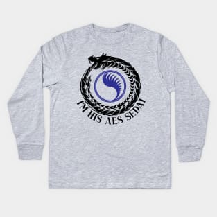 im her warder -eas sedai- the Wheel of Time Kids Long Sleeve T-Shirt